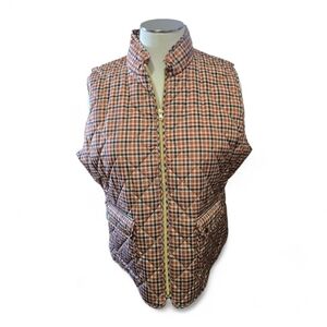 St. John's Bay Multicolor Quilted Vest